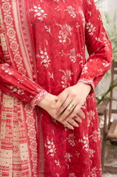 NUSL3322 Printed Lawn Suit - Unstitched 3Pc